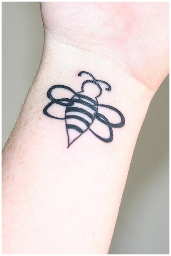 7 Tattoo Bee Designs You'll Love