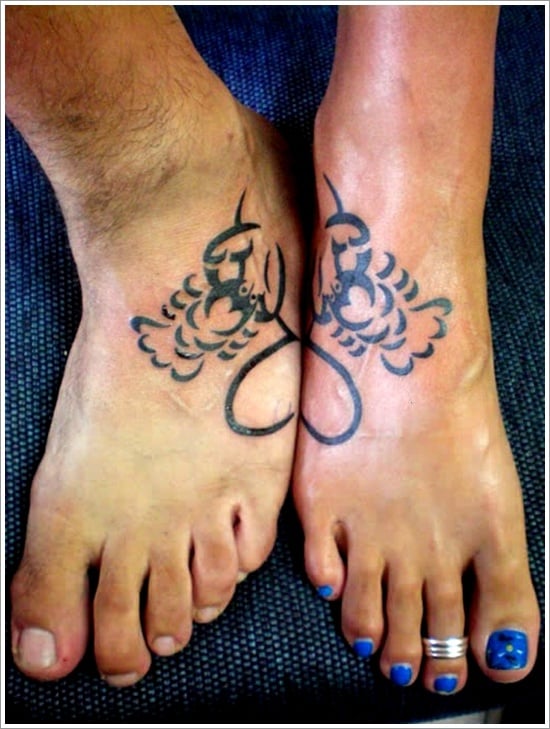 10 Romantic Tattoo Designs for Couples