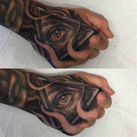 Tattooing the Eye of the Hand: A Unique Design