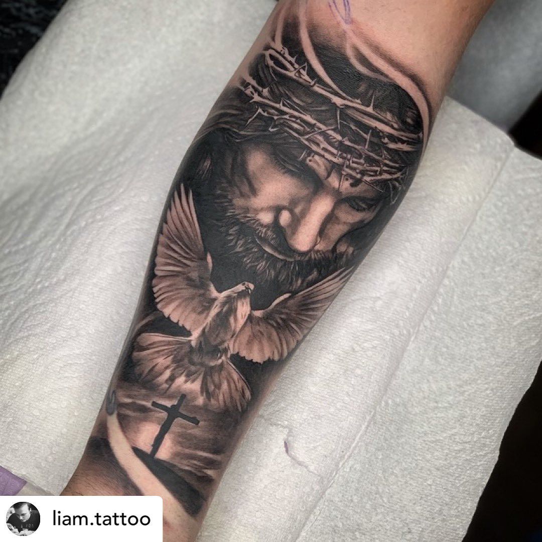 Christ Inspired Tattoo Ideas and Designs