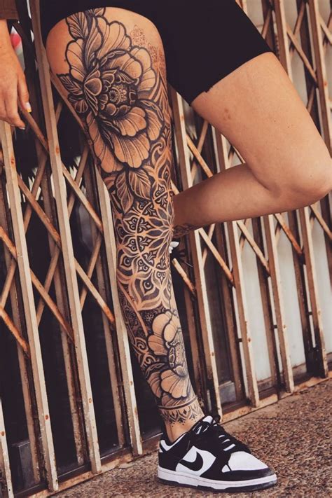 Tattoo Leg Tattoos Women Hip Tattoos Women Full Leg Tattoos