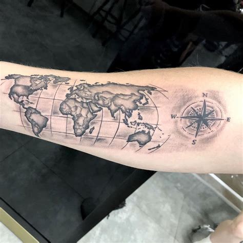 5 Unique Tattoo Map Designs to Inspire Your Ink