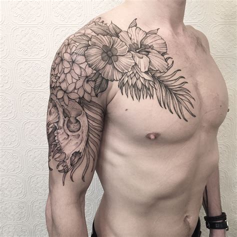 Tattoo Men Flower Designs and Meanings