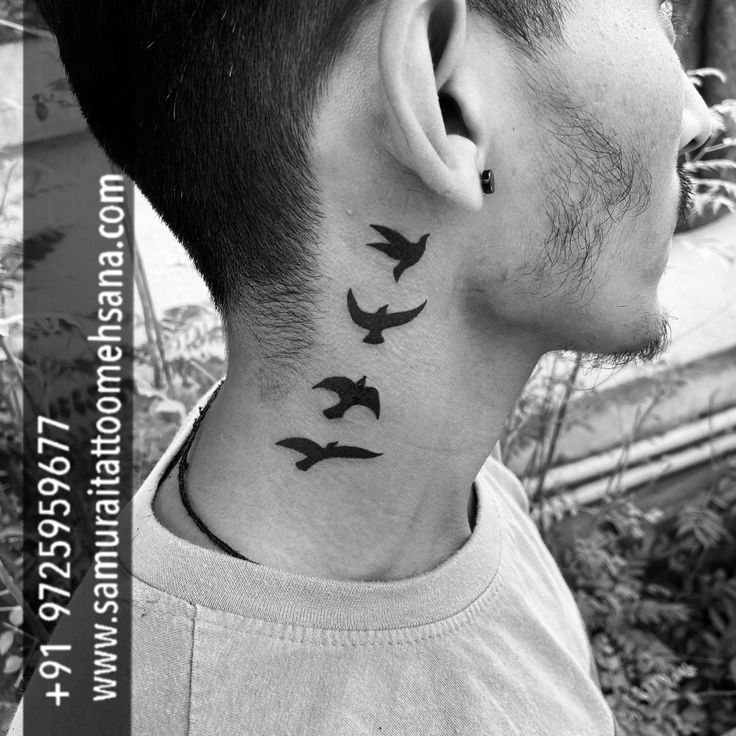 Birds on the Neck: Meaning Behind Tattoo Designs