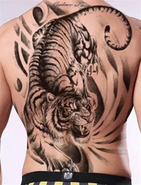 Tiger Back Tattoo Designs and Meanings Revealed