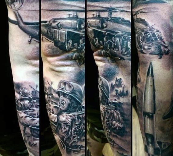 5 Tattoos Inspired by War Heroes