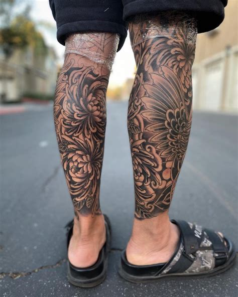 Calf Tattoos for Men: Top Designs and Ideas