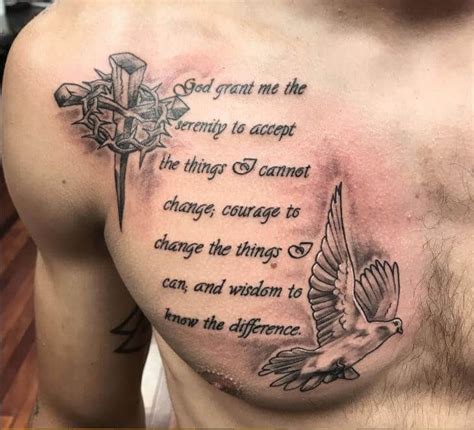 Tattoos For Men On Chest Bible Quotes The Quotes