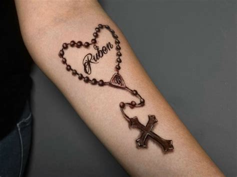 7 Unique Tattoos of a Rosary for Catholics