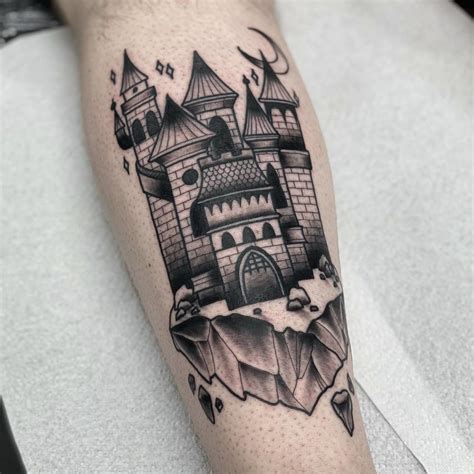 7 Magical Castle Tattoo Designs to Inspire You