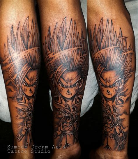 Dragon Ball Z Tattoo Designs and Inspirations