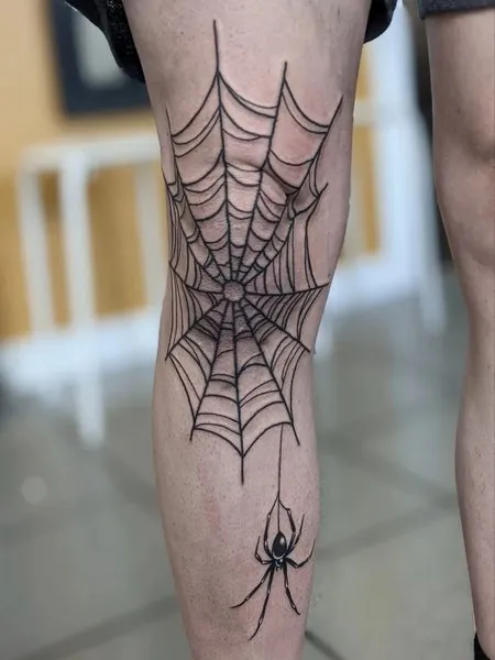 Tattoos Spider Web Tattoo Spider Web Tattoo Elbow Elbow Tattoos Knee