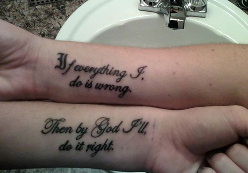 Tattoos With Deep Meaning