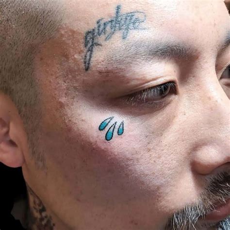 Tear Drop Tattoo Meaning Types Explained Cb Ink