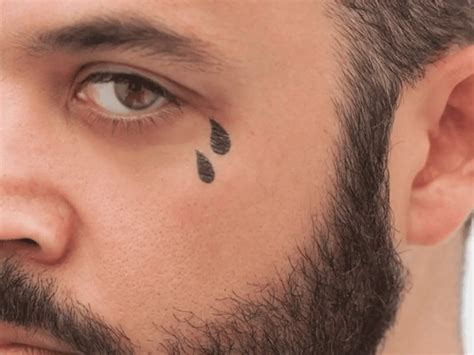 Teardrop Tattoos Ink With Deep Meaning 11 Ideas Inkbox