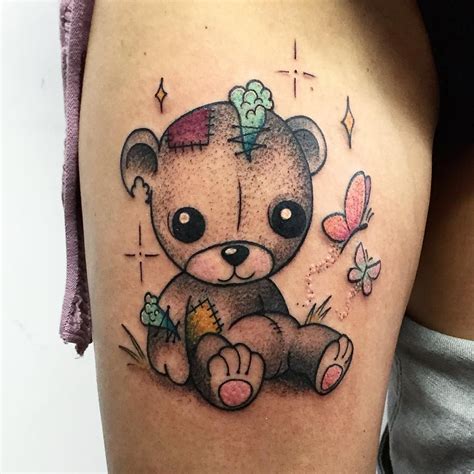 Teddy Bear with Tattoos: A Unique Plush Toy Friend