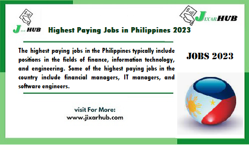 The Highest Paying Jobs In The Philippines This 2023