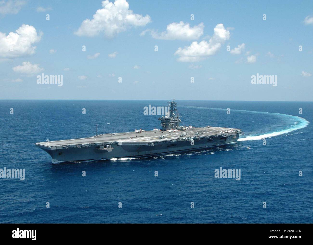 The Nimitz Class Aircraft Carrier Uss Dwight D Eisenhower Cvn 69