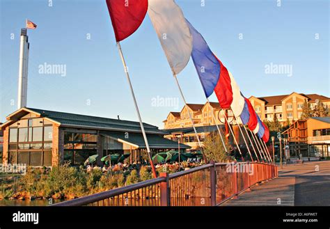 The Shops Old Mill District Bend Oregon Stock Photo Royalty Free Image 11564735 Alamy