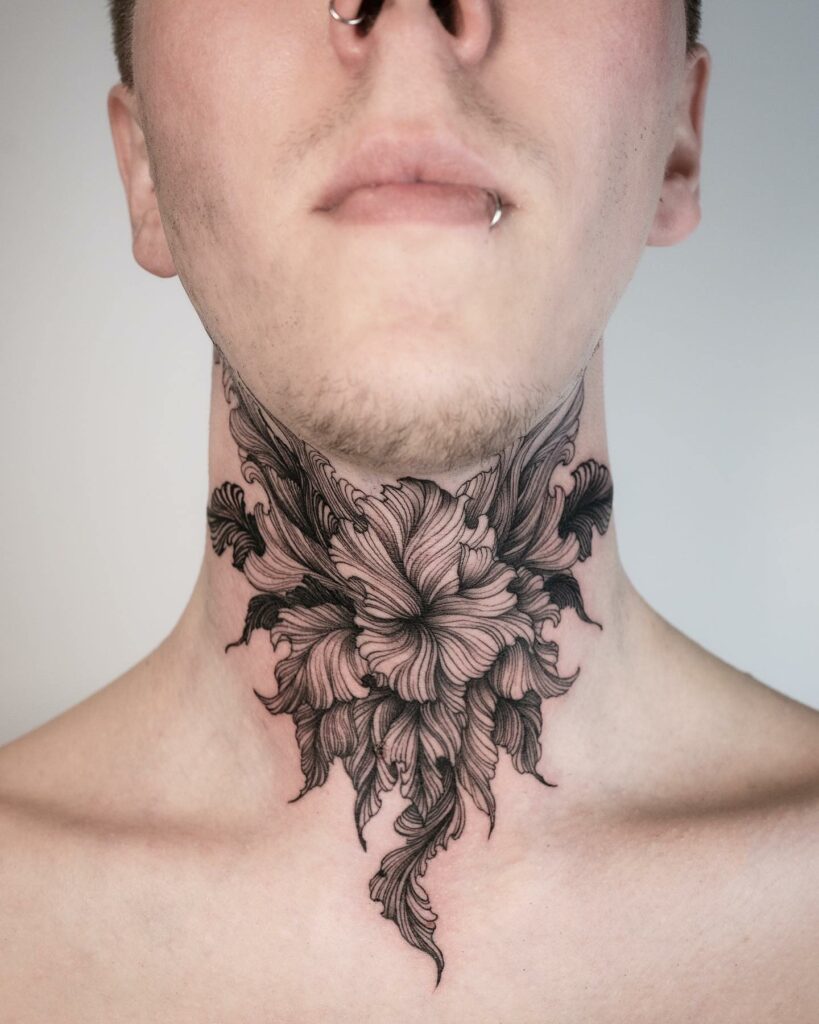 Throat Tattoo Designs for Men: Unique Ideas & Inspiration