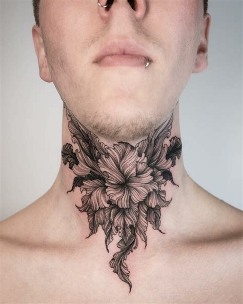 Throat Tattoos for Guys: Ultimate Style Statement