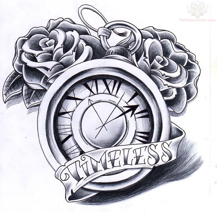 Time Clock Tattoo Designs for a Timeless Symbol