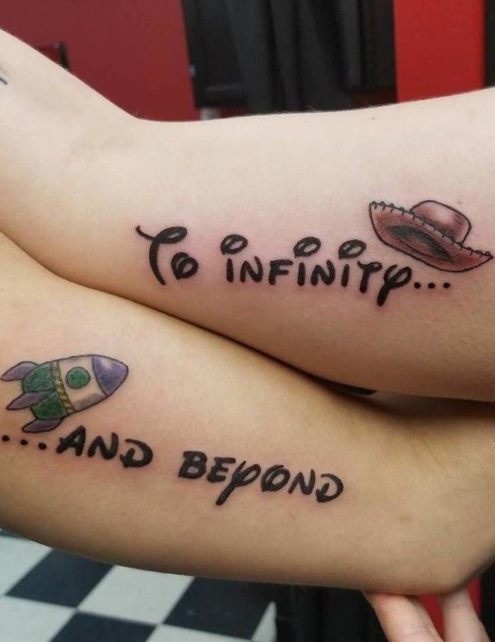 7 Cosmic To Infinity and Beyond Tattoo Ideas