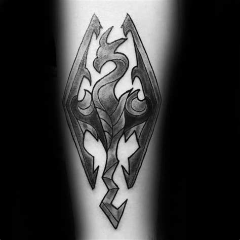 Top 43 Skyrim Tattoo Ideas 2021 Inspiration Guide