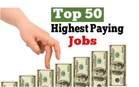 Top 50 Highest Paying Jobs