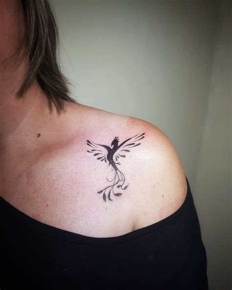 Top 51 Best Small Phoenix Tattoo Ideas 2021 Inspiration Guide Phoenix Tattoo Feminine