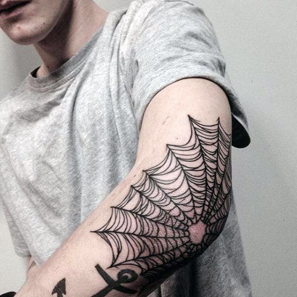 Top 79 Spider Web Tattoo Ideas 2021 Inspiration Guide Vanhoahoc Vn En