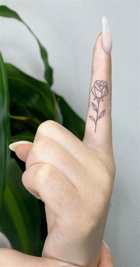 Top More Than 147 Cute Finger Tattoo Ideas Latest Vova Edu Vn