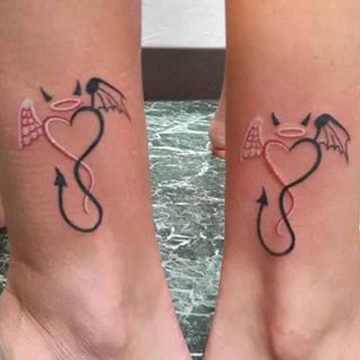 Top More Than 53 Small Female Best Friend Tattoos Best In Cdgdbentre