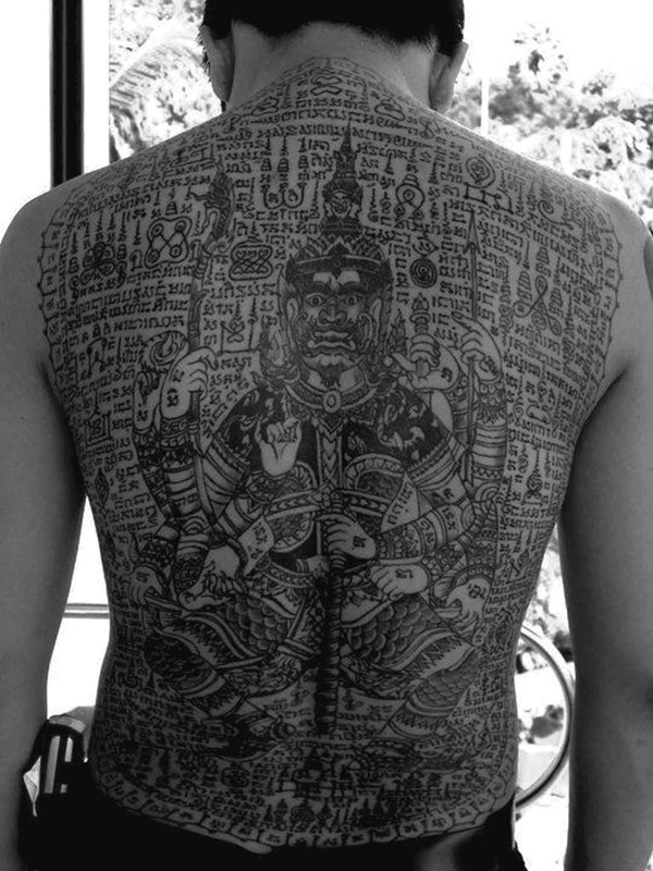 Traditional Thai Tattoo Tatouage Thai Tatouage Style Tha