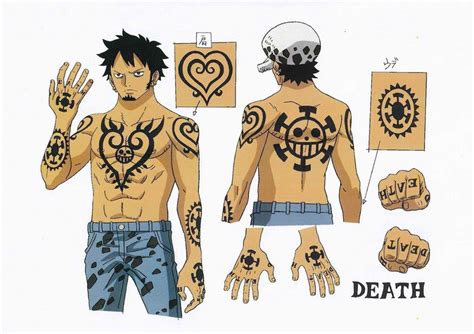 7 Trafalgar Law Tattoo Designs You'll Love