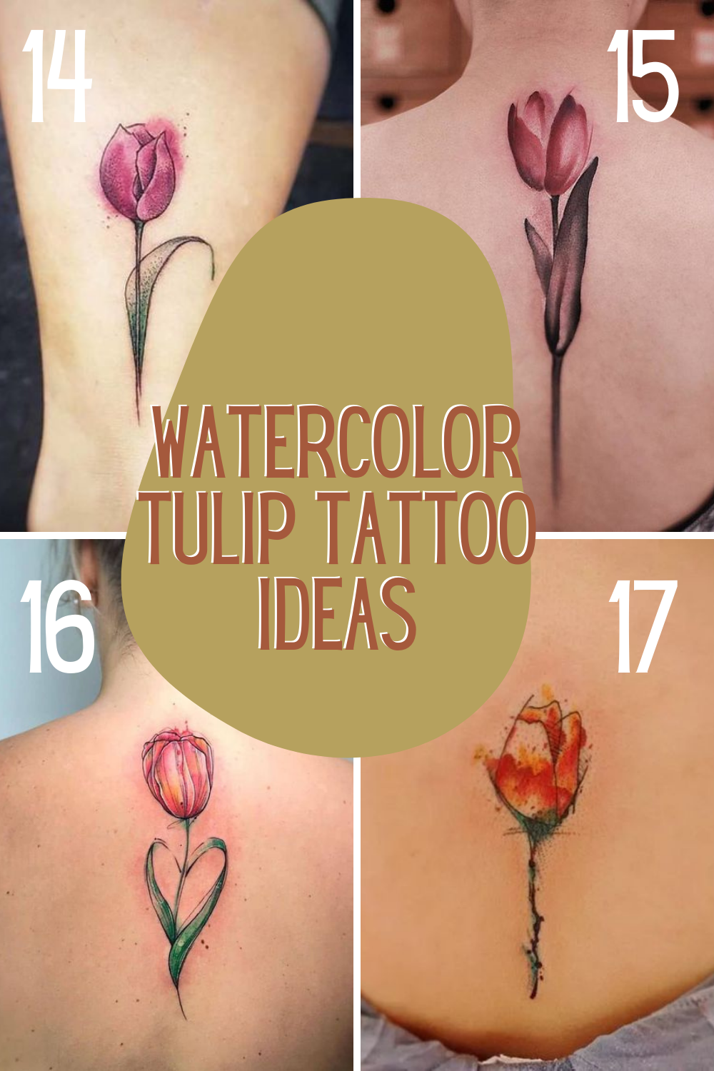 7 Unique Tulip Tattoo Designs You'll Love