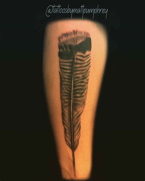 Meaning Behind Turkey Feather Tattoo Designs