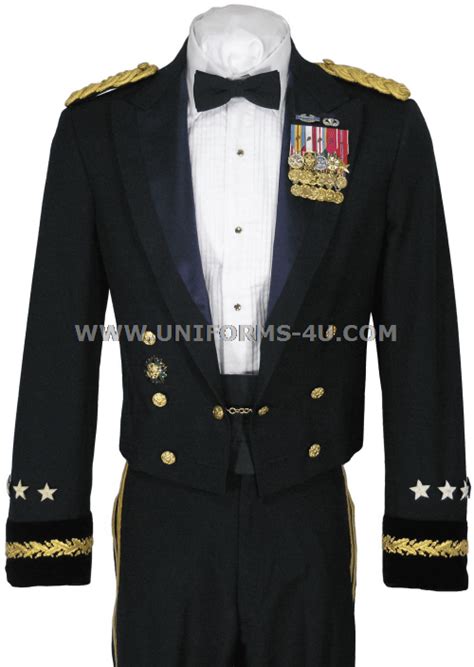 U S Army Male Officer Blue Mess Dress Uniform