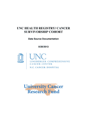 Unc Health Registry Cancer Survivorship Cohort