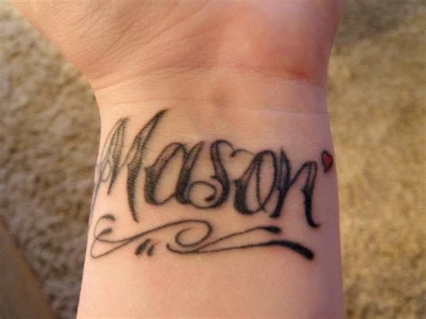 Unique Name Tattoos For Men