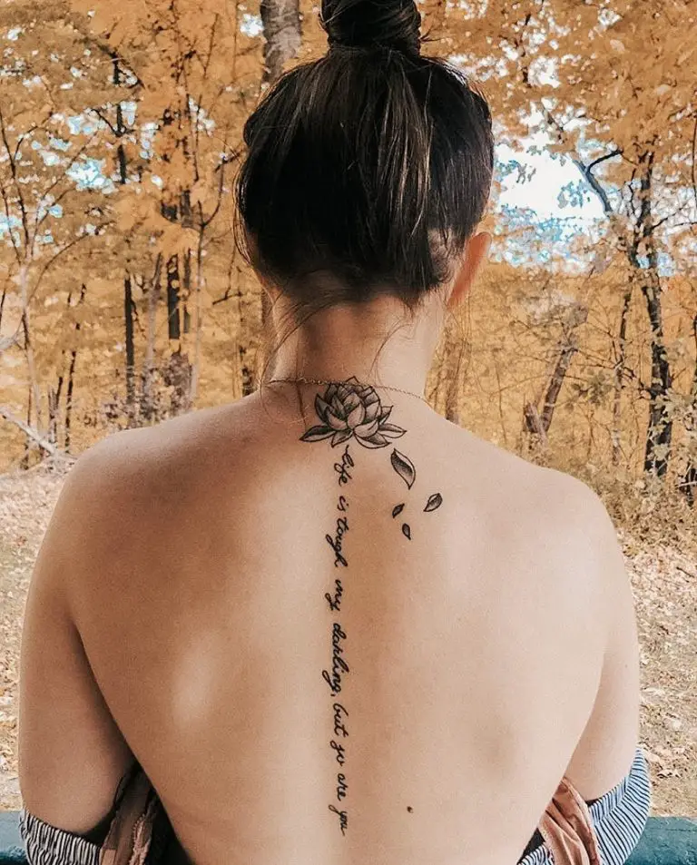 Unique Spine Tattoos