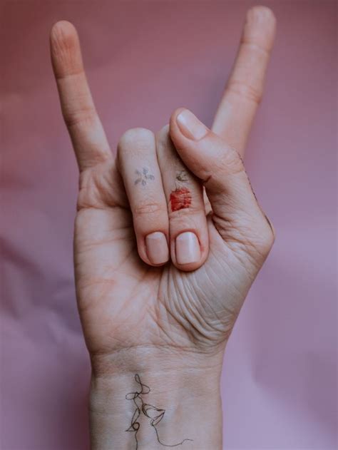 Update 98 About Finger Tattoo Symbols And Meanings Latest In Daotaonec