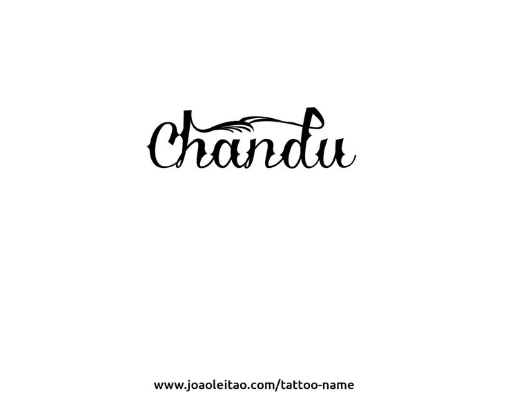 Update More Than 53 Chandu Name Tattoo Designs Super Hot In Cdgdbentre