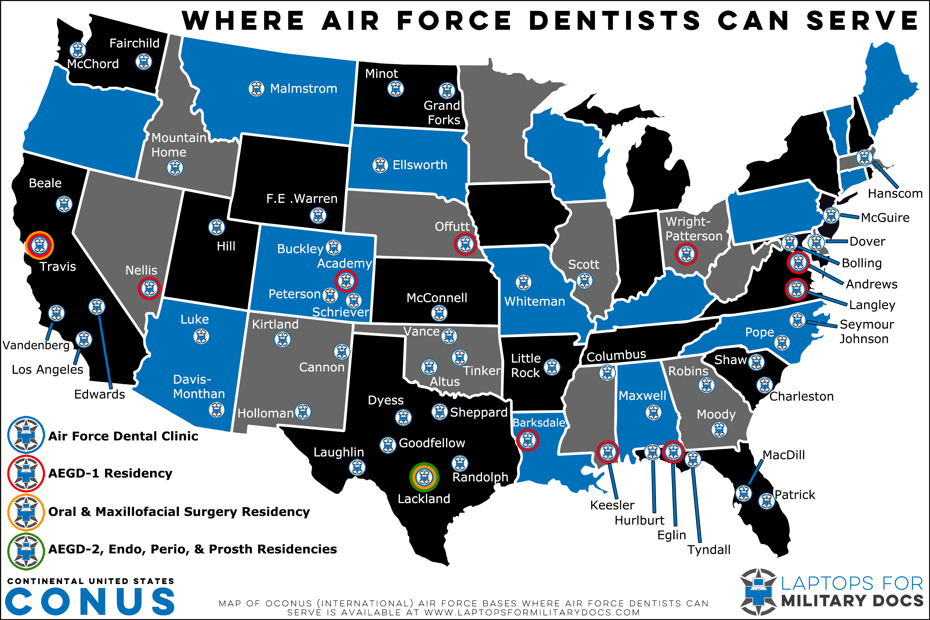 Us Air Force Bases