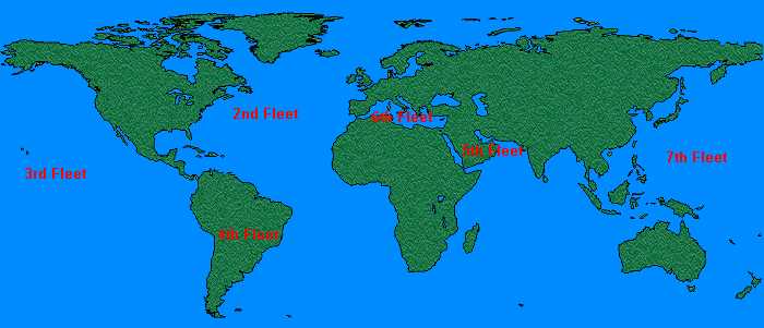 Us Navy 7Th Fleet Map