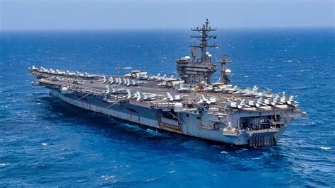 Uss Dwight D Eisenhower Aircraft Carrier Flight Deck Eisenhower