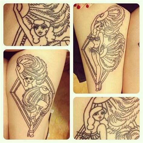 Victorianfangs Baby Lou Tattoo By Victorianfangs Featuring Vintage