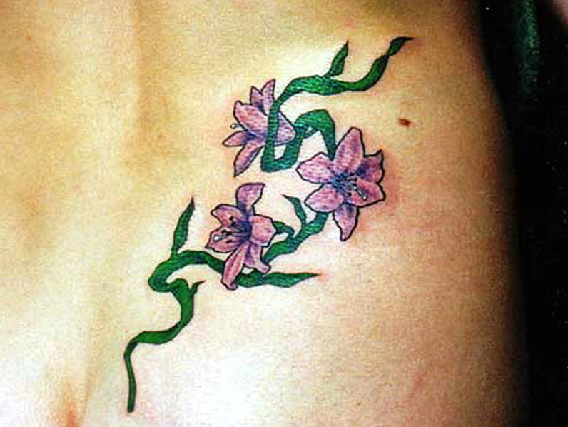 Vine Flower Tattoo Designs Flower Tattoos Designs And Meanings