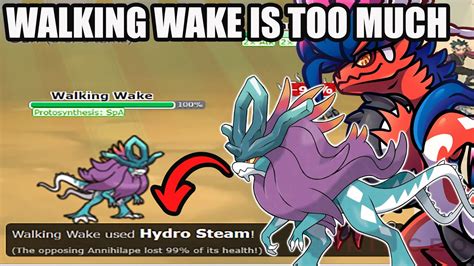 Walking Wake Is A Different Beast In Ubers Pok Mon Scarlet And