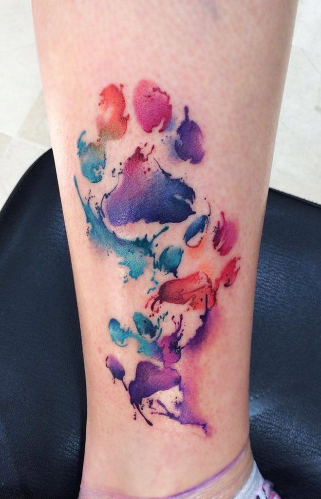 7 Watercolor Paint Tattoo Designs to Try